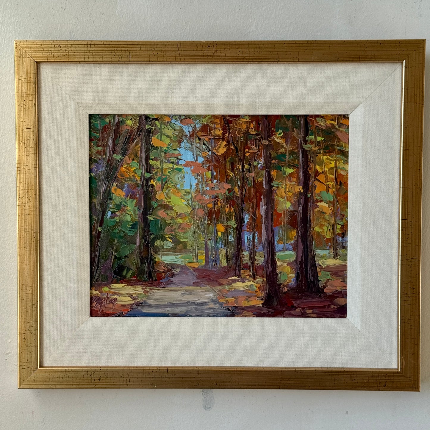 Autumn in Reunion Size 13 x 15