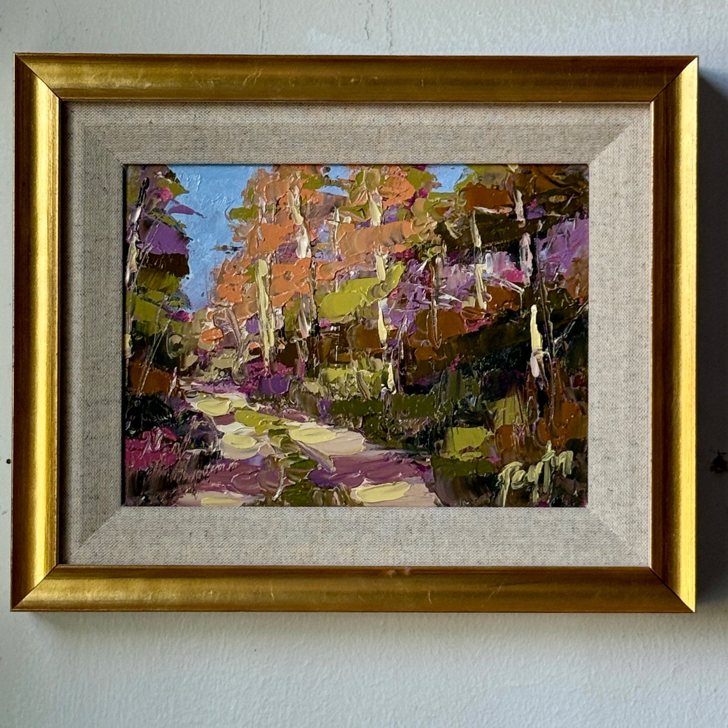 Small Fall Trail, Size 10 x 12