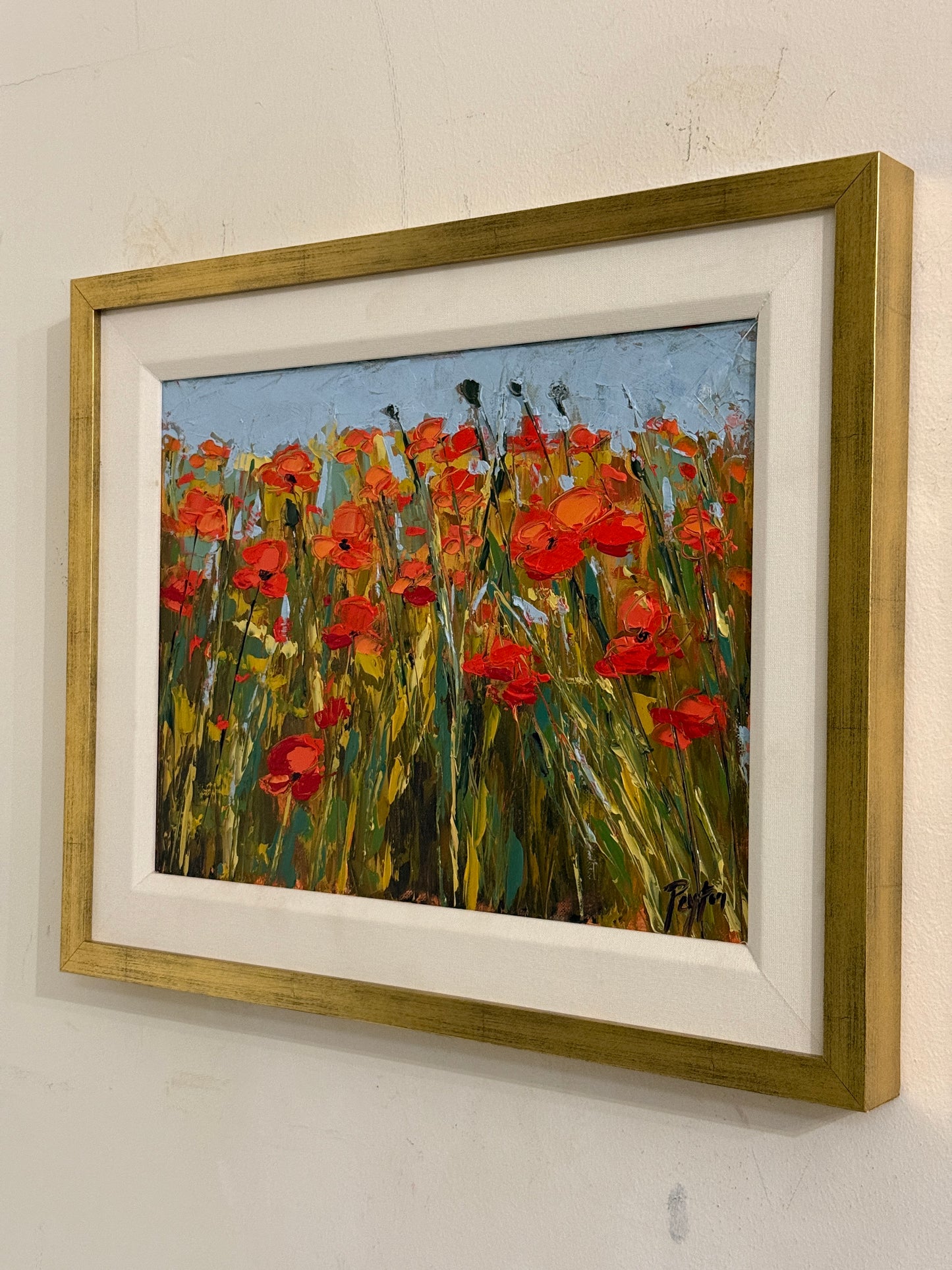 Poppies, Size 17 x 21