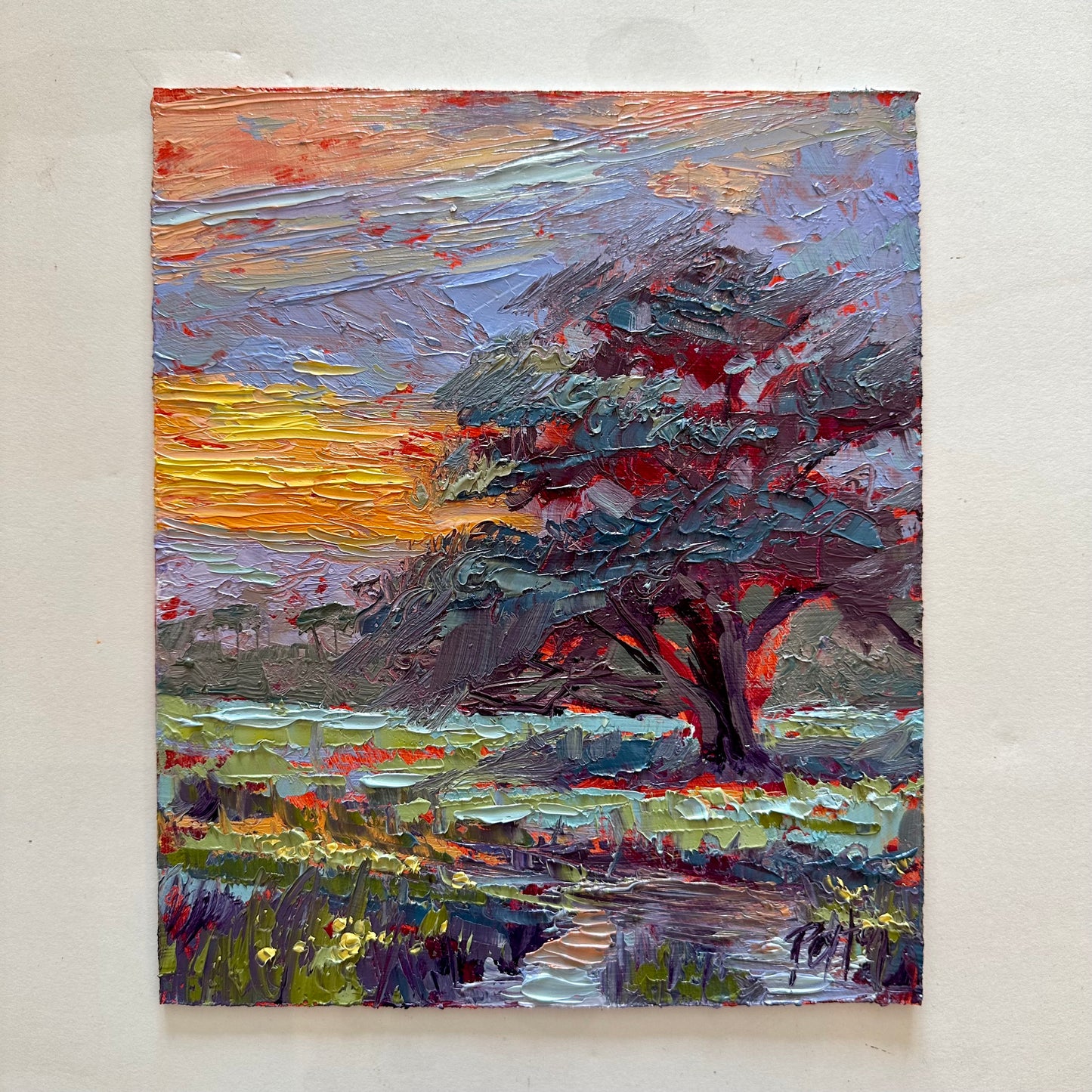 Mississippi Sunset, Size 10 x 8