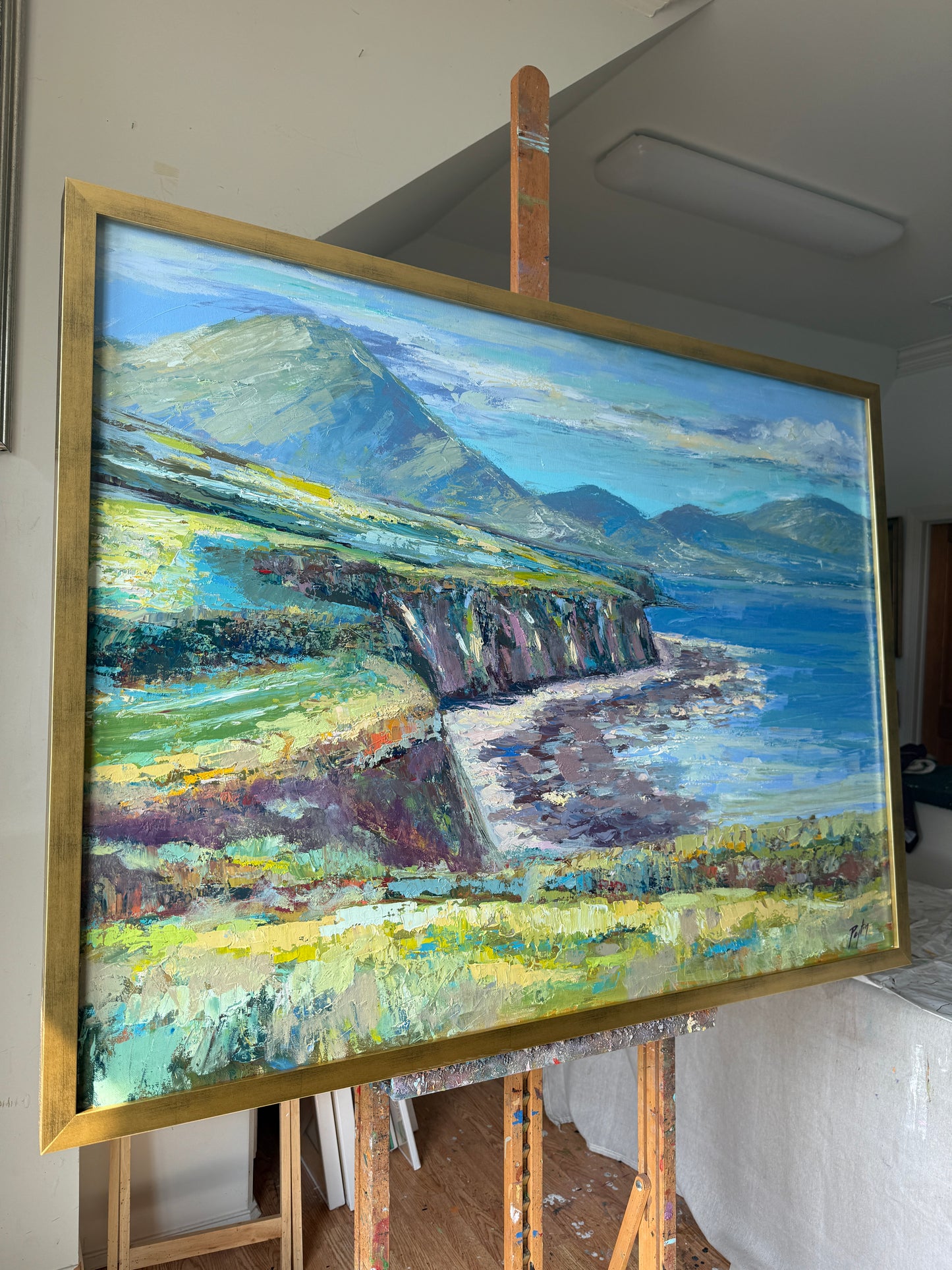 Emerald Isle, Ireland Size 36 x 48