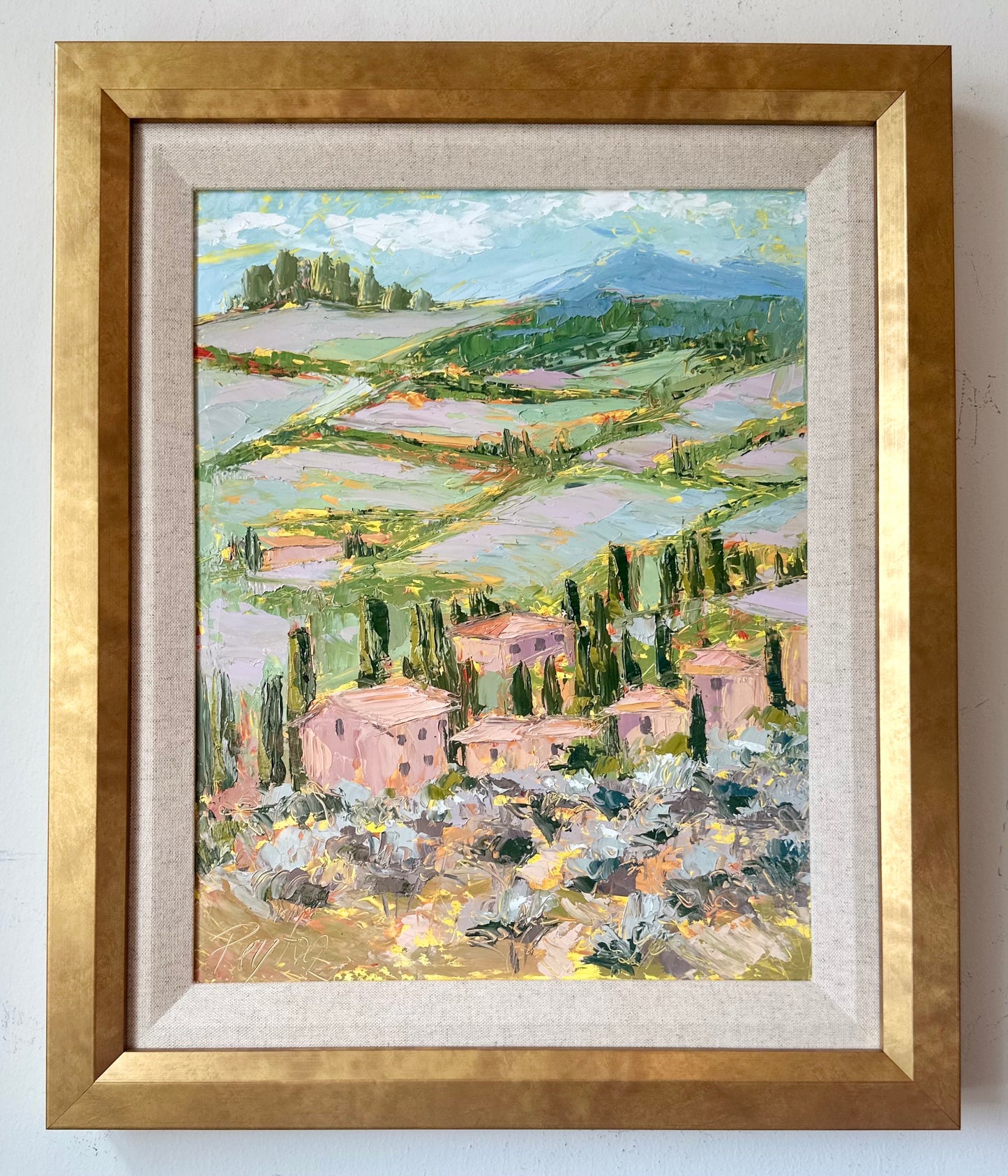Monticello Hillside, Size 18 x 15