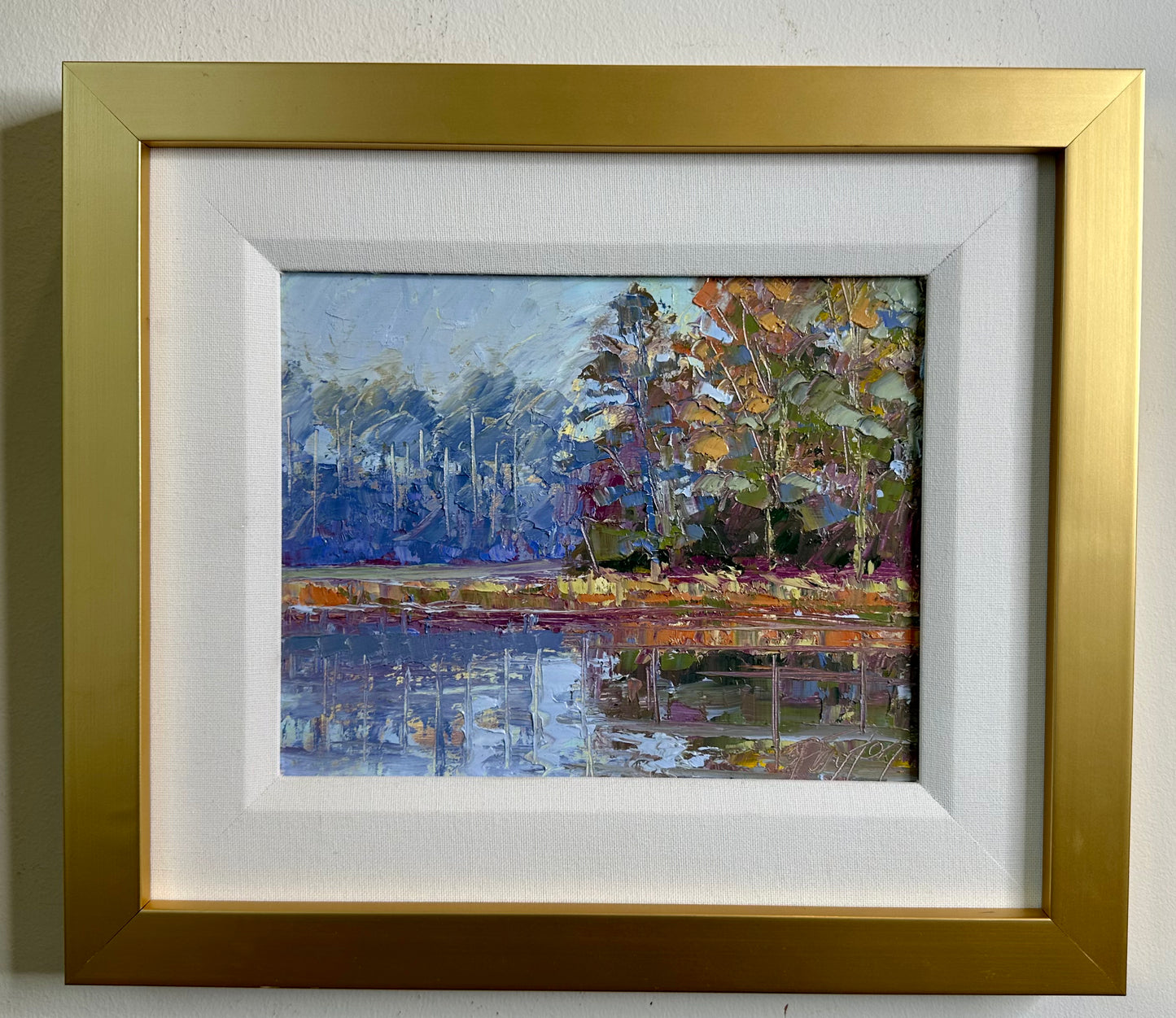 Reflection, Size 13 x 15