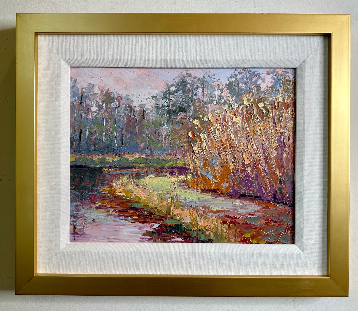 Cattails, Size 16 x 19