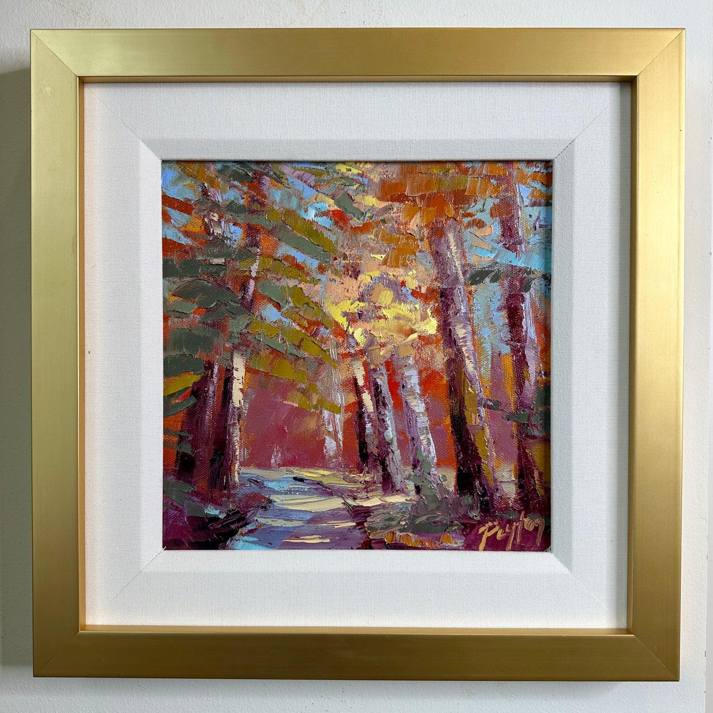 Crimson Way, Size 15 x 15