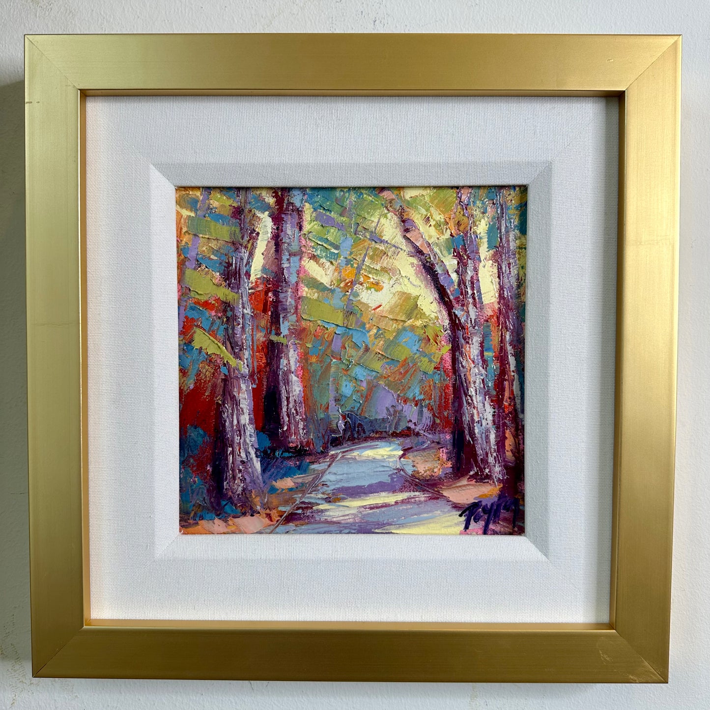 Lavender Trees, Size 13 x 13