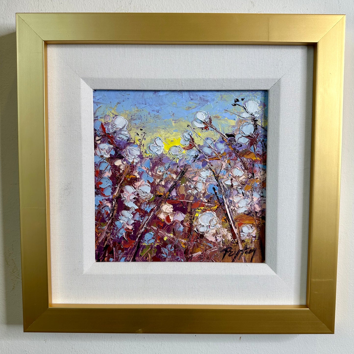 Bright as Cotton, Size 13 x 13