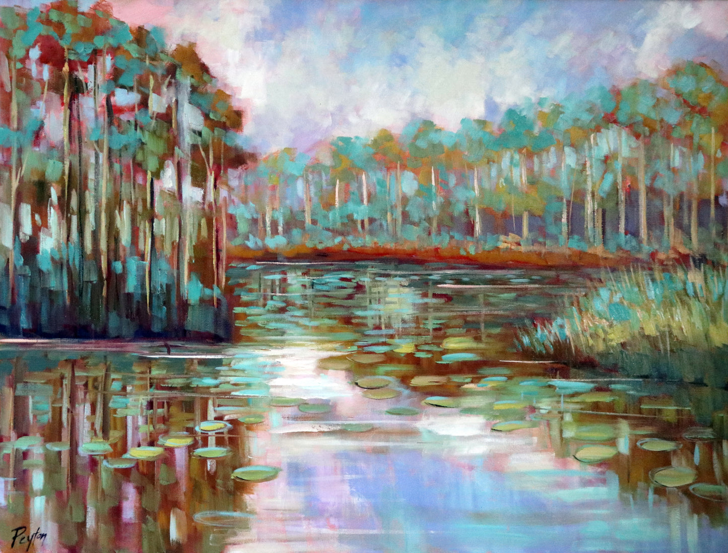 Mississippi Lily Pads Print