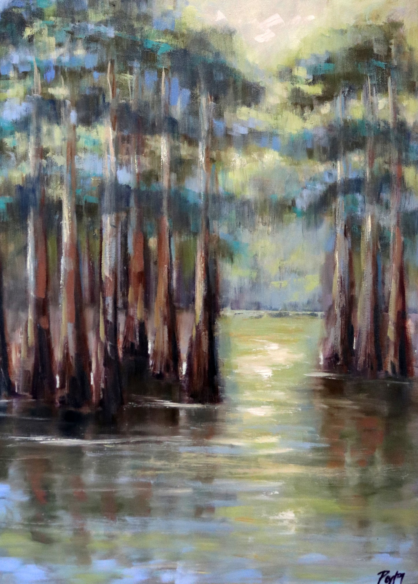 Delta Cypress Trees Print