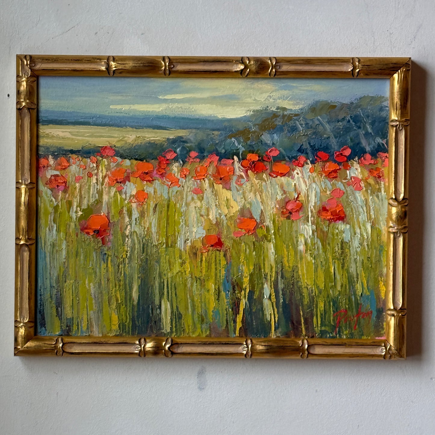 Summer Poppies, Size 14 x 18