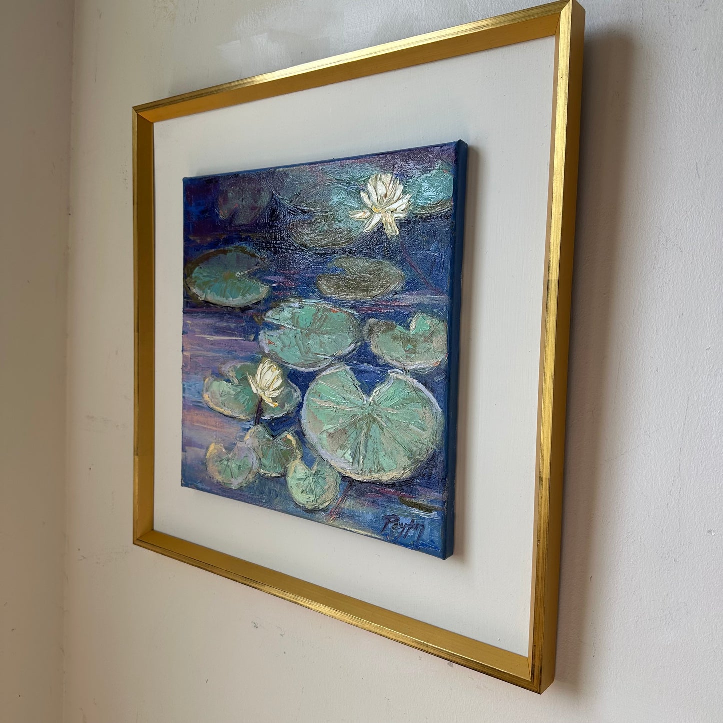 Lily Pads II Size 21 x 21