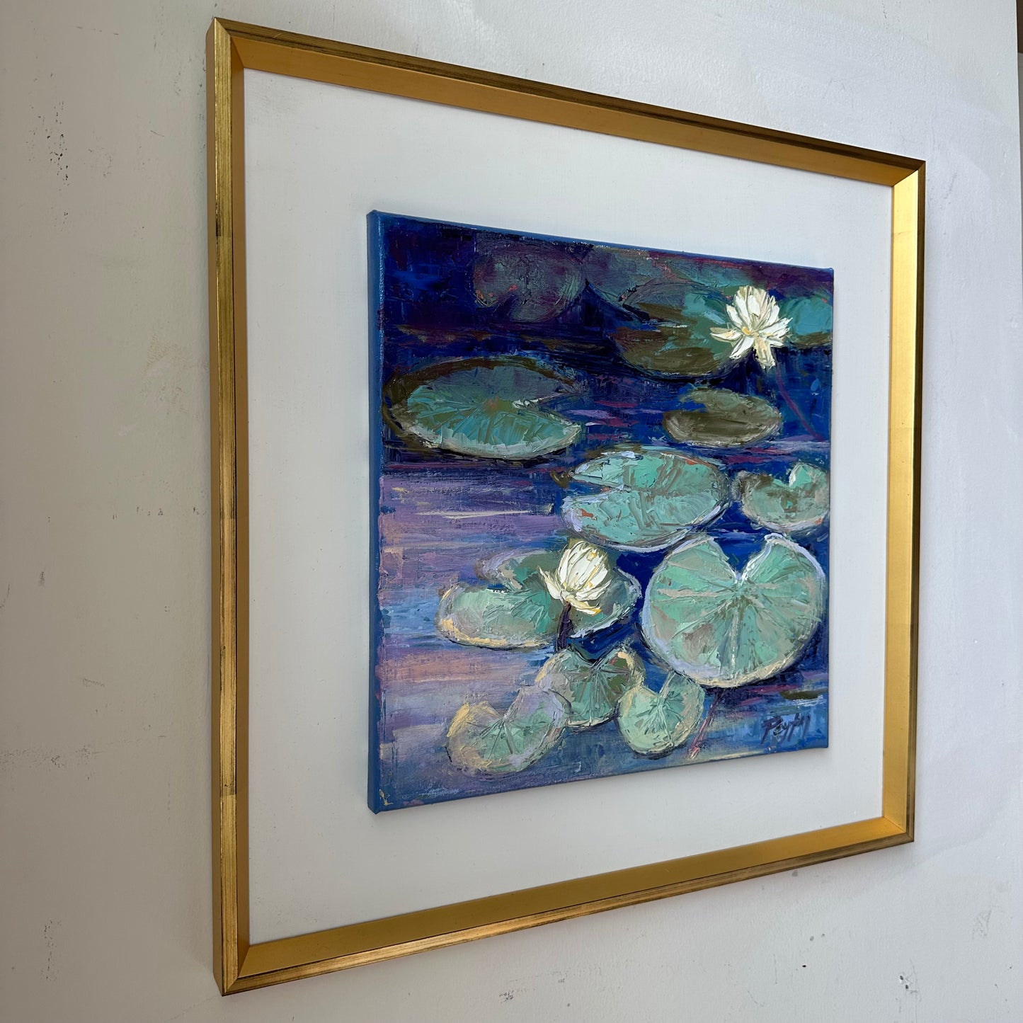 Lily Pads II Size 21 x 21