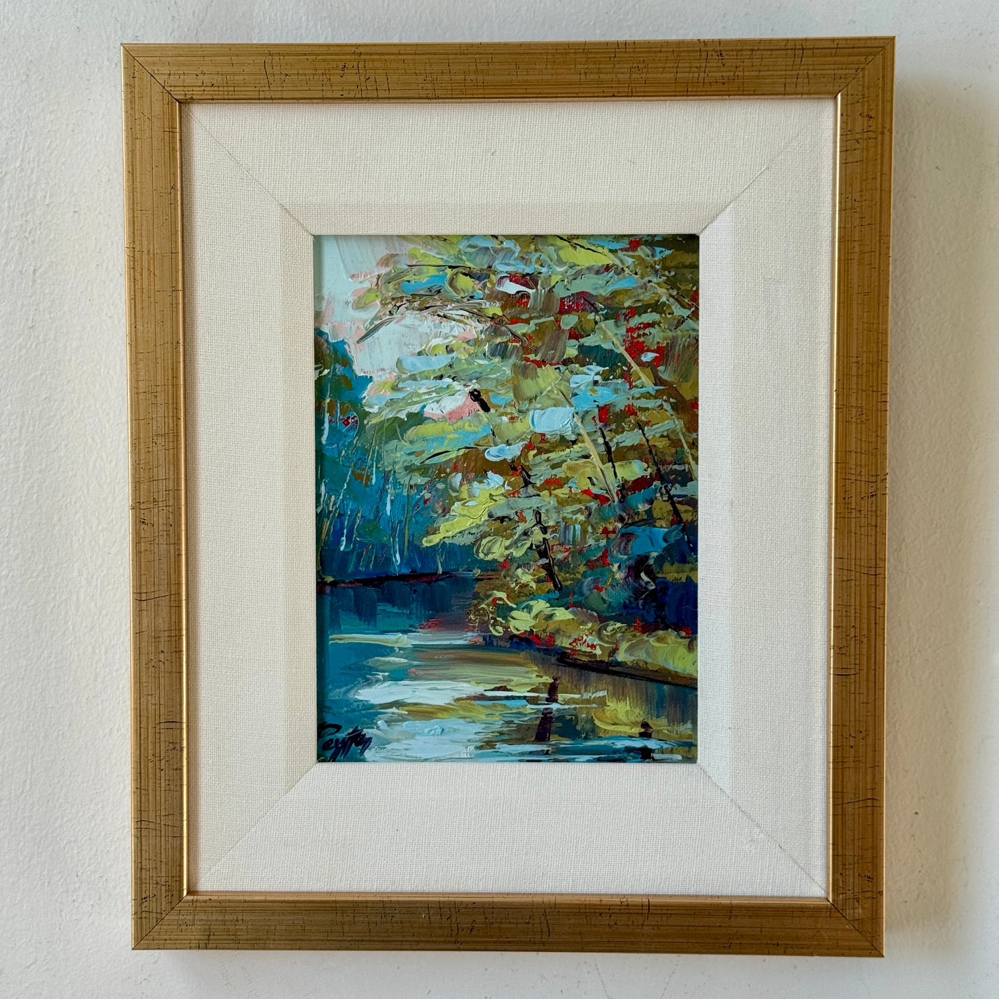 Turquoise Creek Size 11 x 13