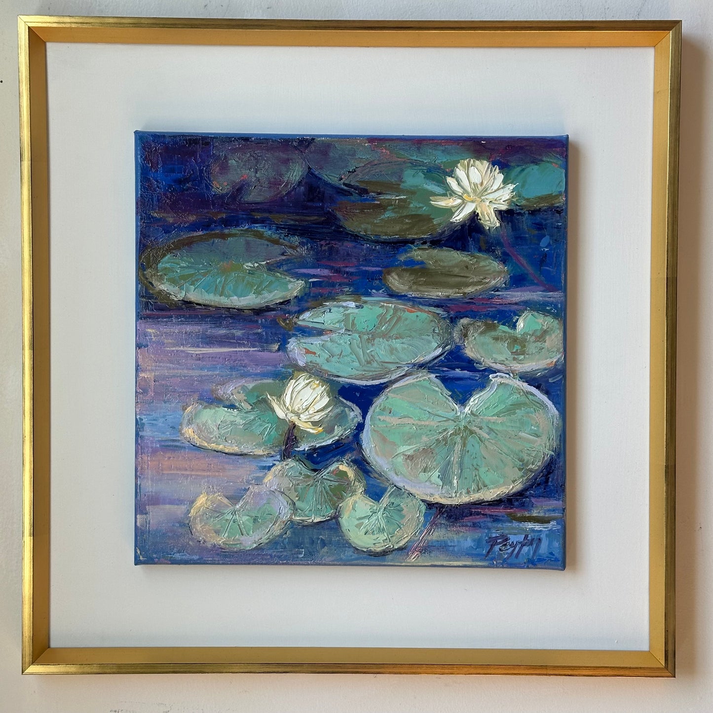 Lily Pads II Size 21 x 21