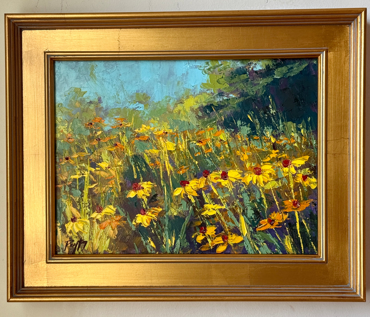 Yellow Daisies, Size 17 x 21