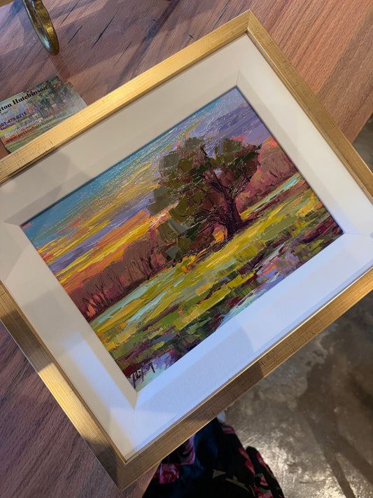 Golden Sunset Size 9 x 12