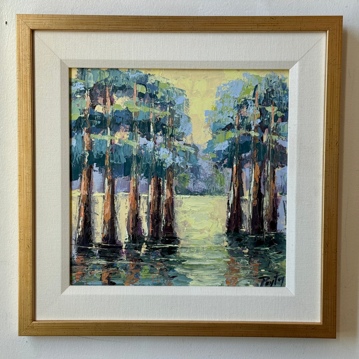 Cypress Trees, Size 17 x 17