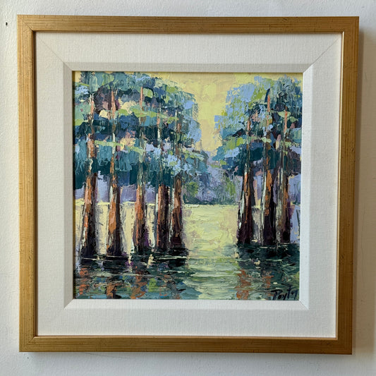 Cypress Trees, Size 17 x 17
