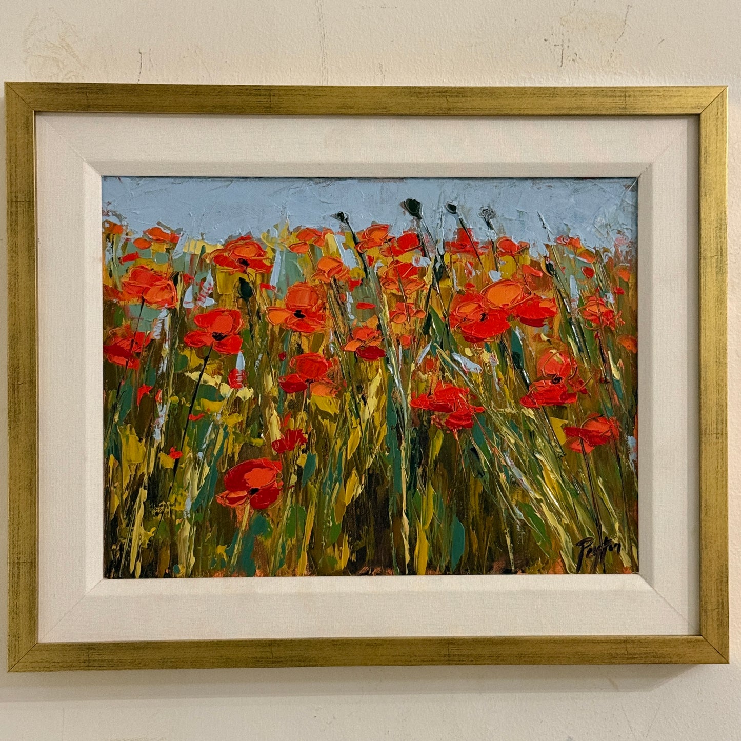 Poppies, Size 17 x 21