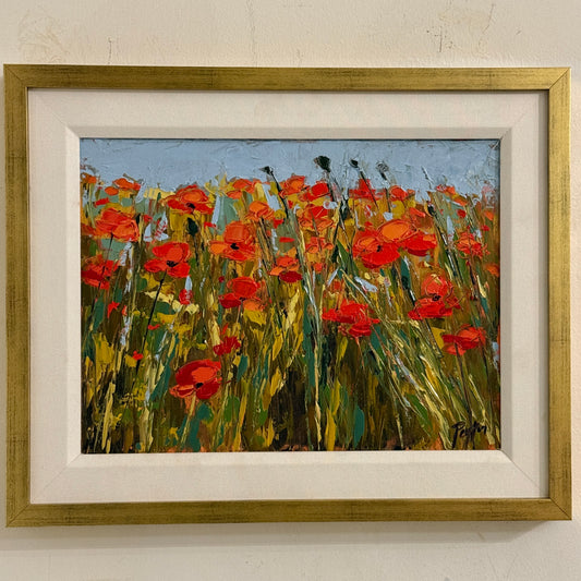 Poppies, Size 17 x 21