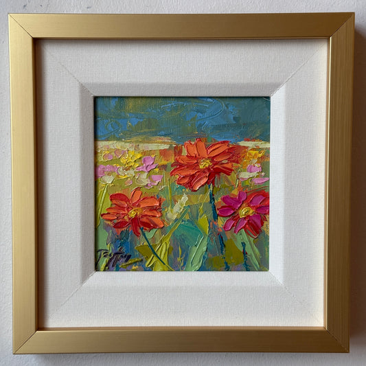 Petals in the Wind, Size 10.5 x 10.5