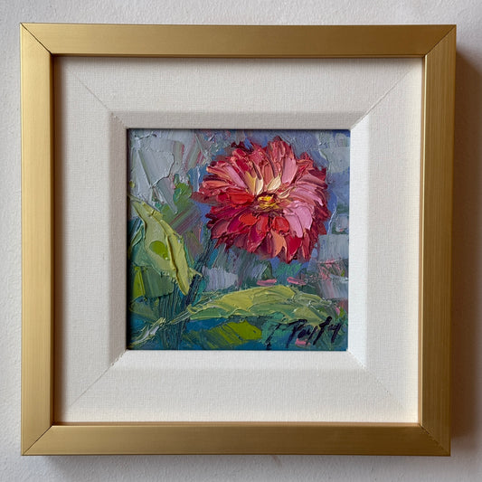 PInk Dahlia, Size 10.5 x 10.5