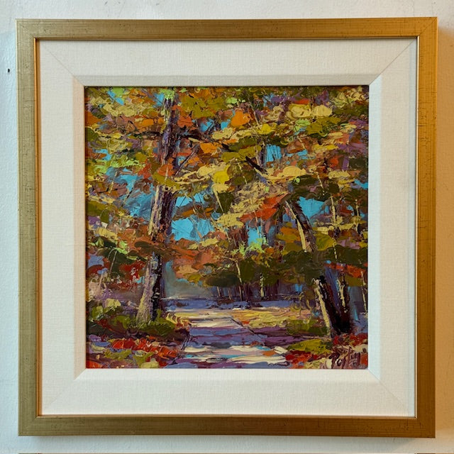 Fall in Reunion, Size 16 x 16